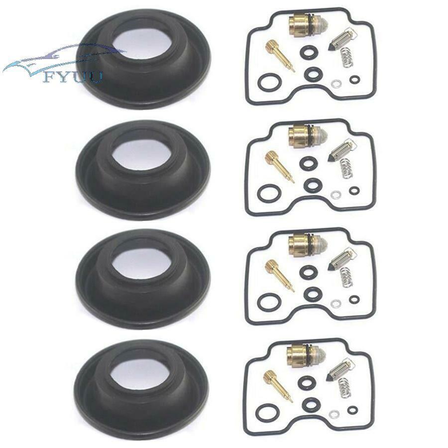 4set Motorcycle Carburetor Repair Kit W/Plunger Diaphragm For Bandit1200 GSF1200