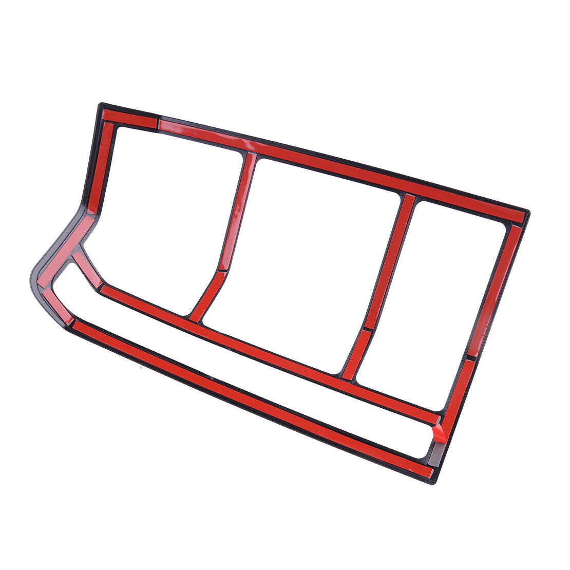 2Pcs Rear Tail Light Lamp Protector Cover Trim Fit for Jeep Patriot 2007-2017