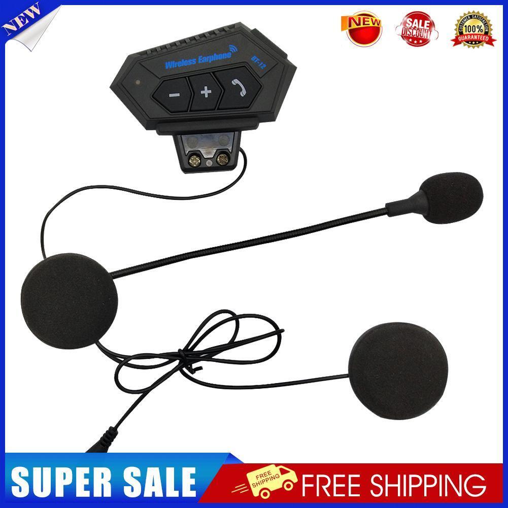 BT12 CSR8635 Bluetooth-compatible V4.0+EDR Headset for Motorcycle Helmet In