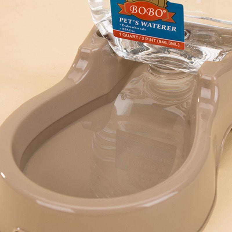 Pet Water Fountain Automatic Waterer Dish Bowl Feeder Dispenser for Cat Dog