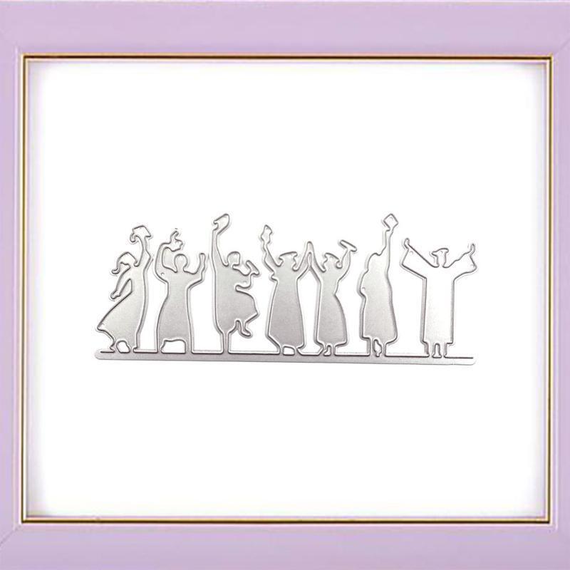 Celebration Metal Cutting Dies Stencil DIY Scrapbook Album Paper Card Template