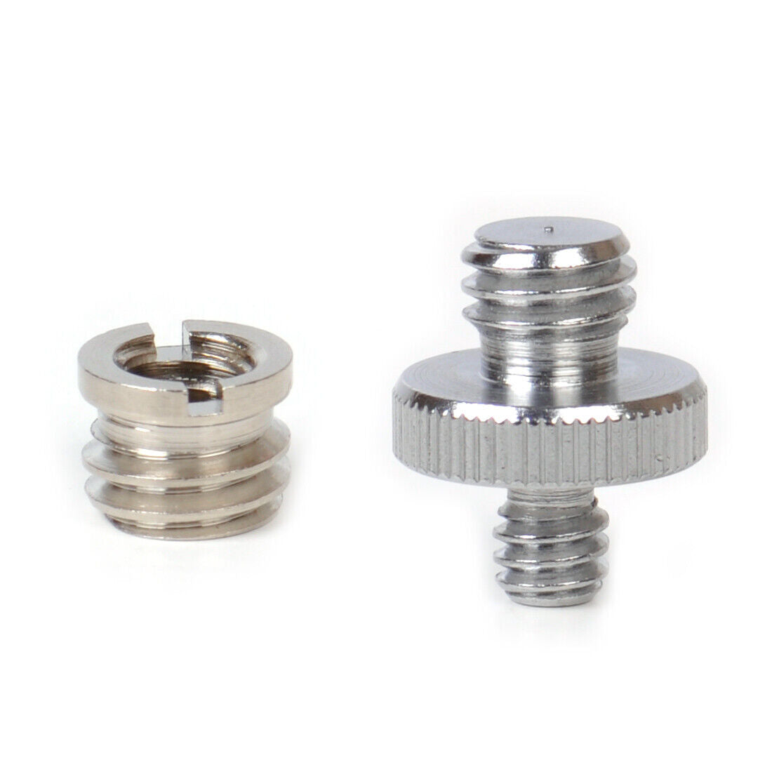 3 in1 1/4" 3/8" Tripod Screw to Light Stand Umbrella Holder Camera Adapter Li