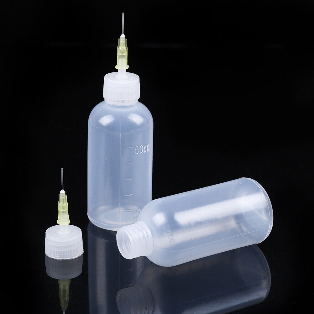 50ml Dispenser Bottle for Rosin Solder Soldering Liquid Flux with 1 Nee!j