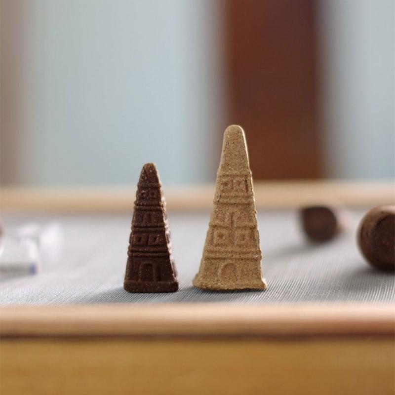 Three-in-one Incense Cone Mould Mold DIY Tool for You Yoga Sleeping Relax 3.93"