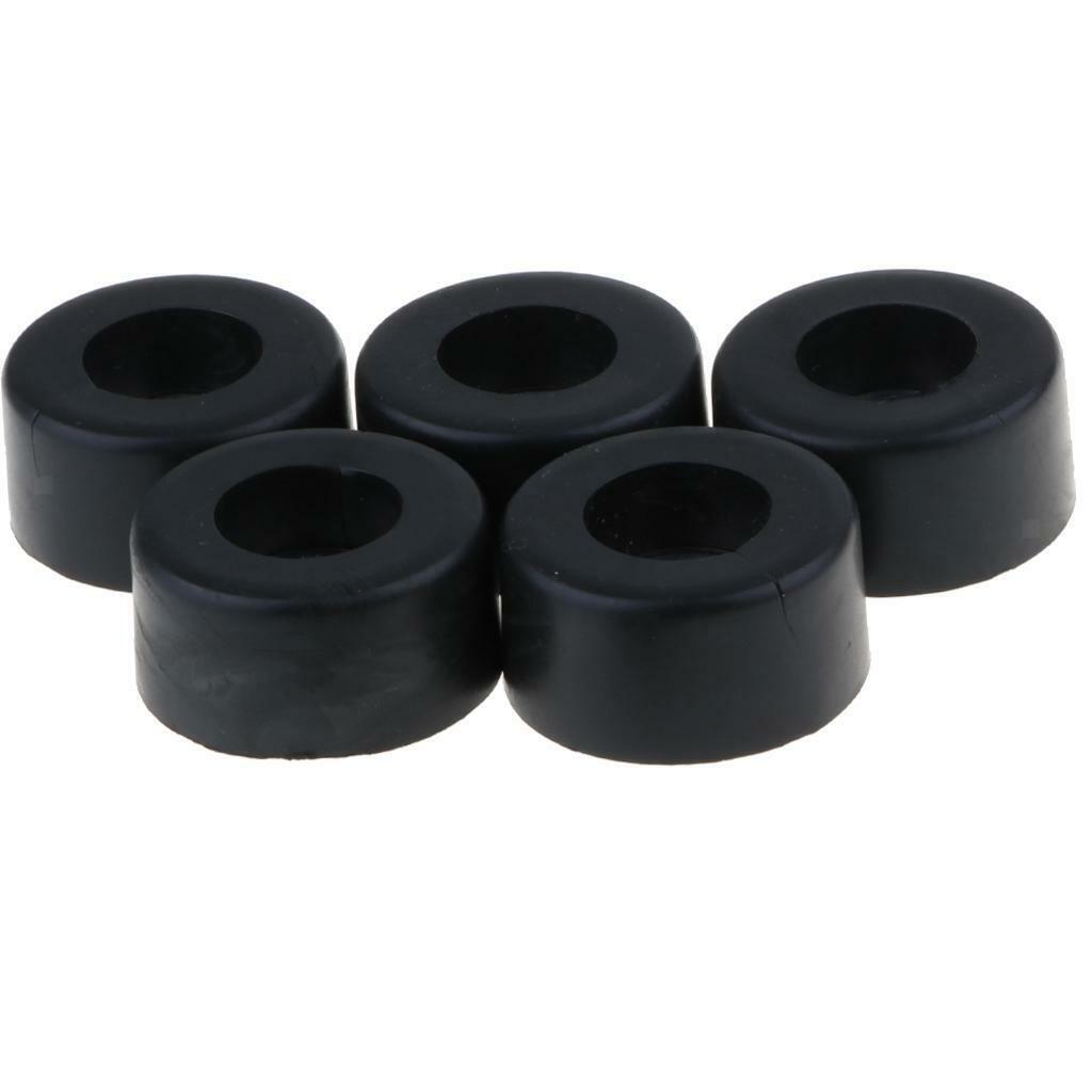 5 Pieces Rubber Foot Bumpers Amplifier Amp Speaker Housing Leg Foot Pad 38x19mm