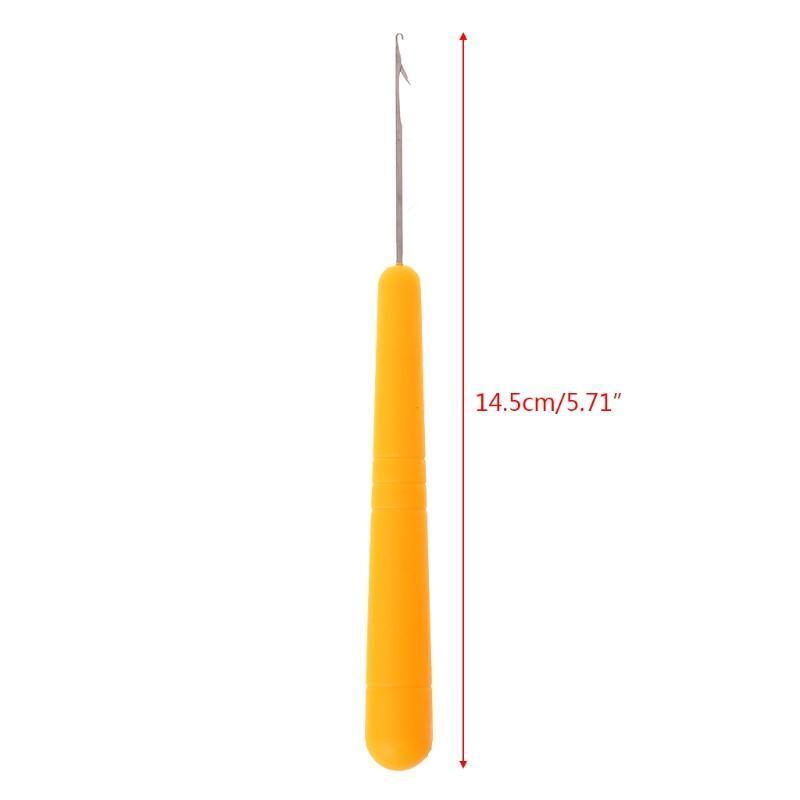 5Pcs Crochet Hook Latch Lock Needle Rug Making Knitting Interlock DIY Craft Tool