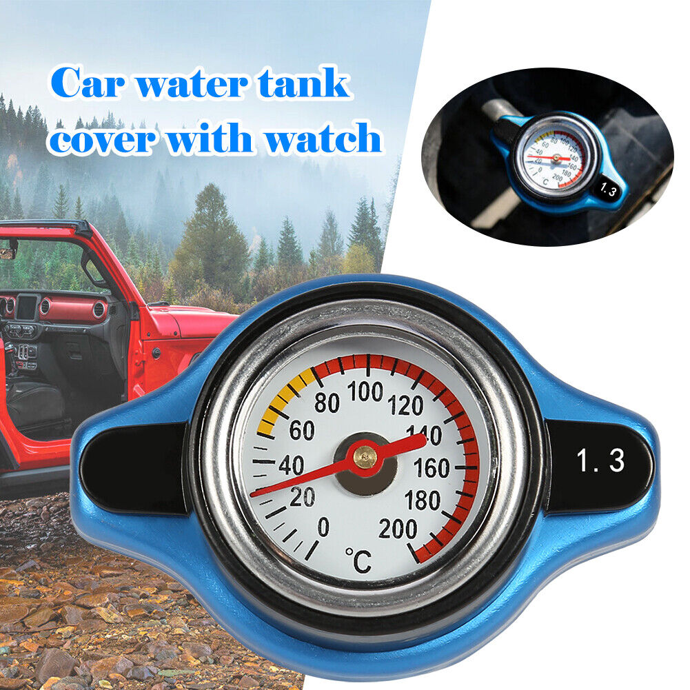 1.3 Bar Thermostatic High Pressure Radiator Cap with Temperature Gauge