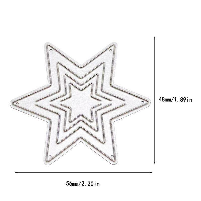 Stars Metal Cutting Dies Stencil Scrapbooking DIY Album paper Card Embossing
