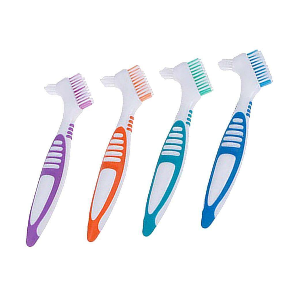 4x  Brushes Bristles Y-Shape False  Food Residue Toothbrush