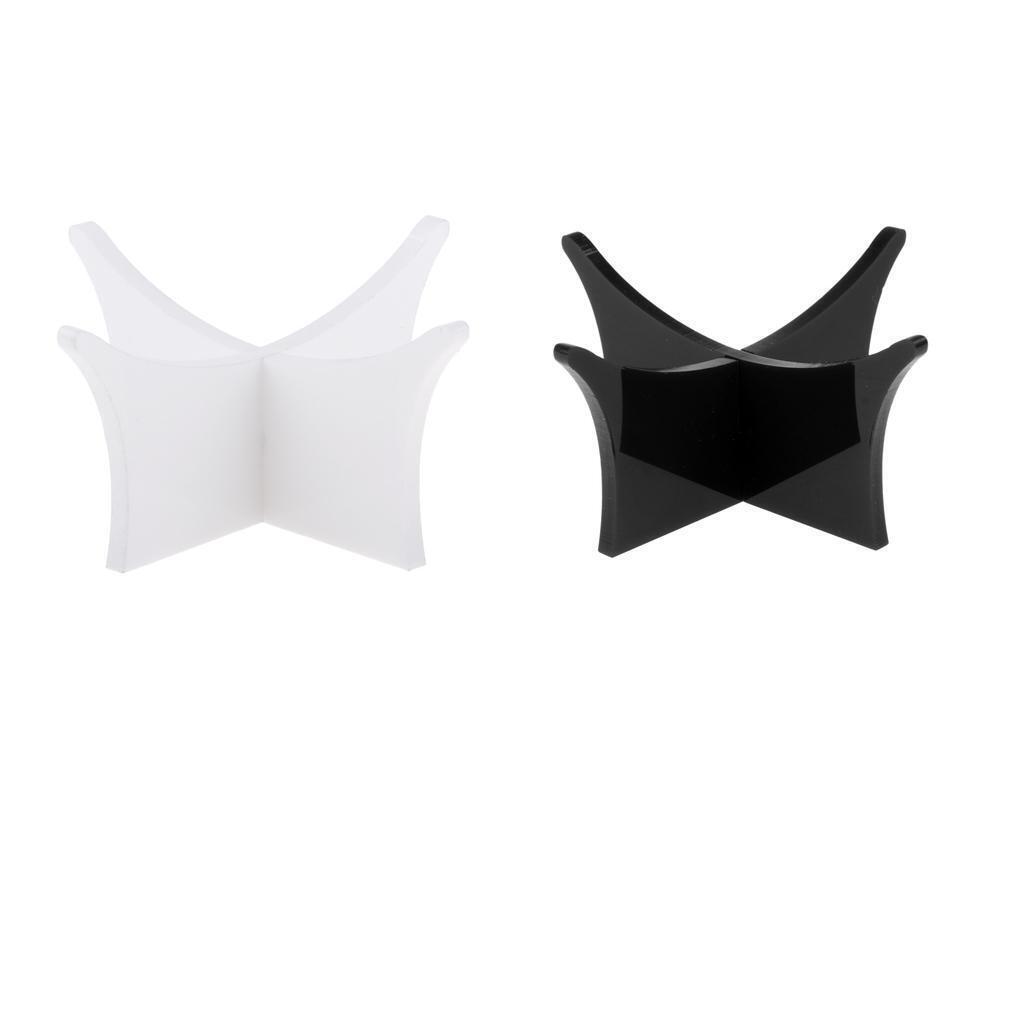 2 Sets Ball Stand Basketball Football Soccer Rugby Bowling Display Holder