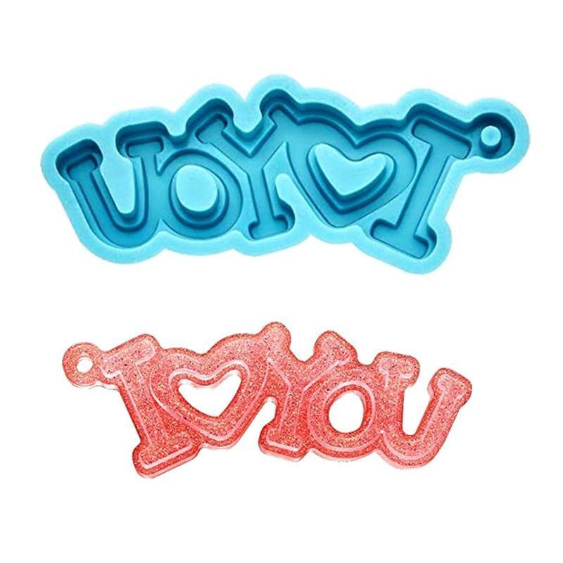 5 Pieces Silicone Pendant Moulds Silicone Clay Molds Silicone Chocolate Moulds