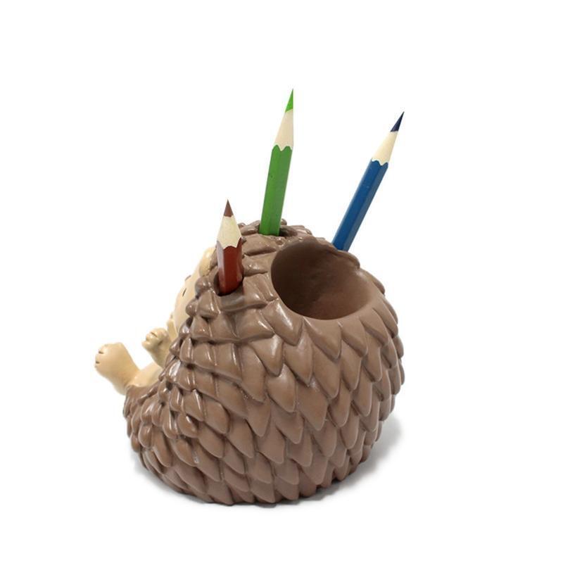 Decorative Pencil Holder Cup Office Desk Ornament for Student Kid Birthday Gifts