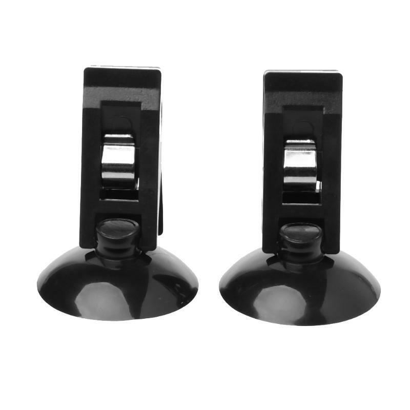 1 Pair Universal Car Windshield Parking Card Ticket Holder Clip Organizer
