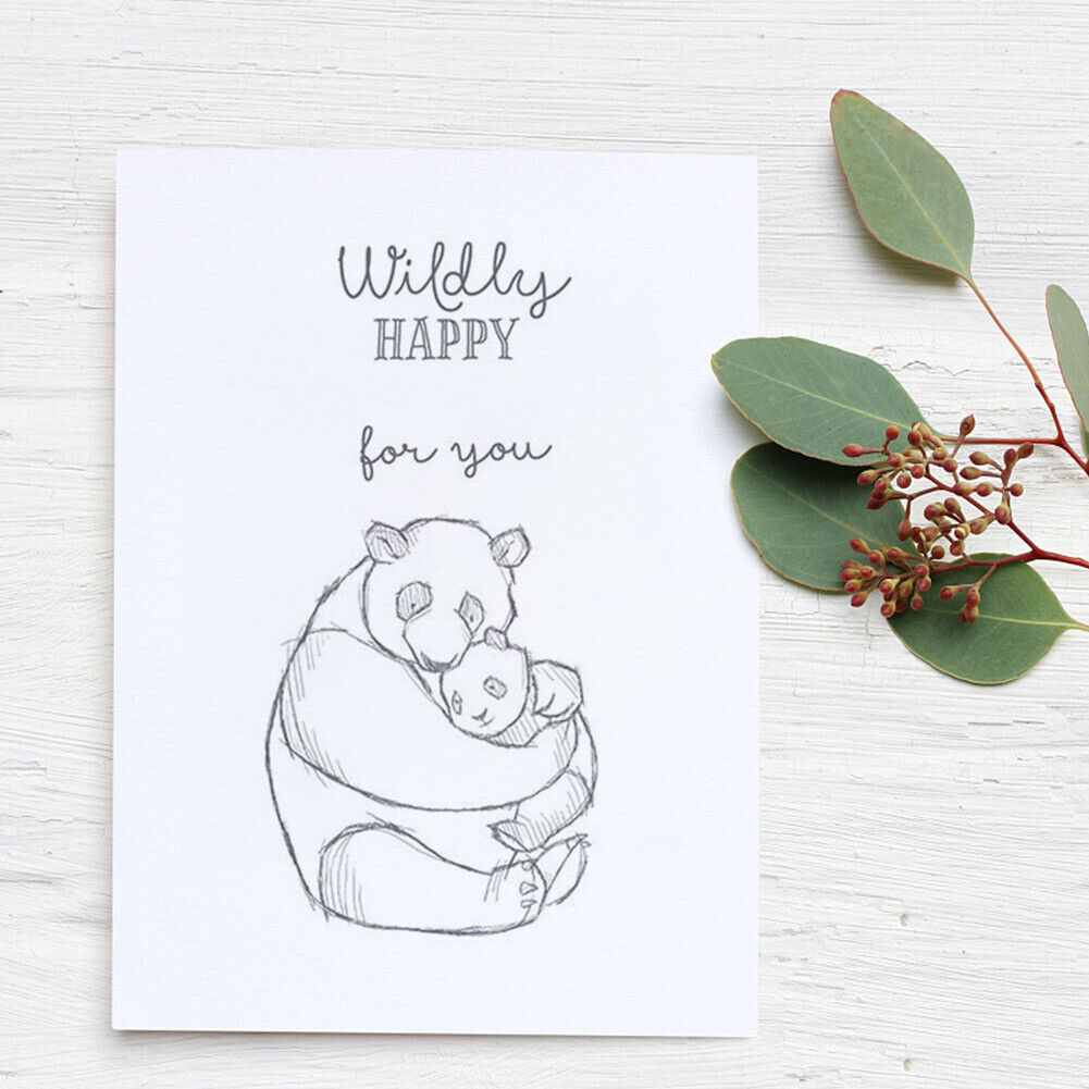 Hand-painted Animal Transparent Stamps Silicone Seal DIY Card Making Crafts