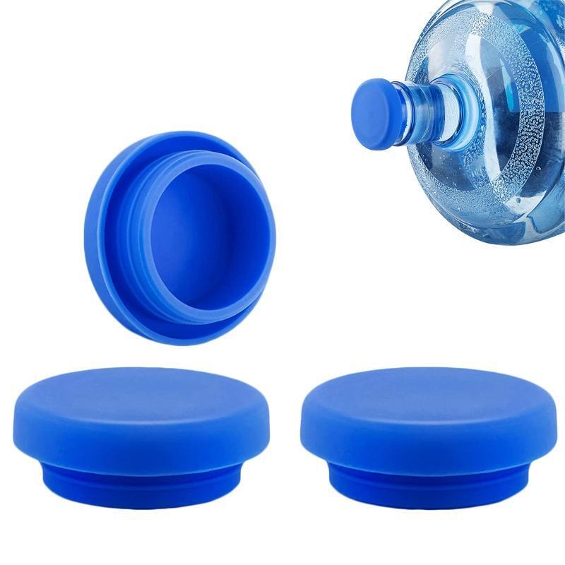 Anti Splash Water Jugs Silicone Cap No Spill Top Lid Cover Fits 55mm Bottles