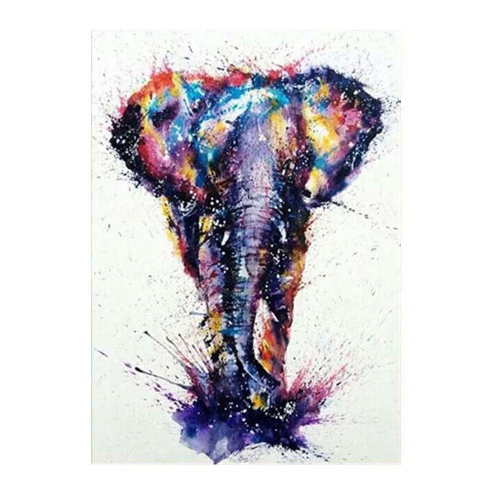5D Diamond Mosaic Painting Elephant Crystal Embroidery Cross Stitch Paint