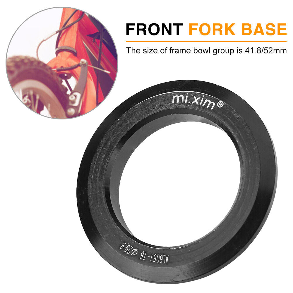 Bike Fork Washer 28.6mm Straight Tube Spacer MTB Bicycle Headset Base Crown