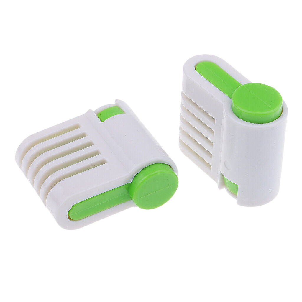 2pcs 5 Layers DIY Cake Bread Cutter Leveler Slicer Set Cutting Fixator Tools