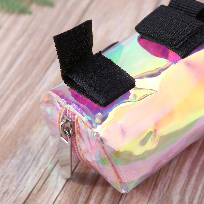 Poop Bag Holder Waste Bag Dispenser Light PVC Carrier Bag for Walking Running