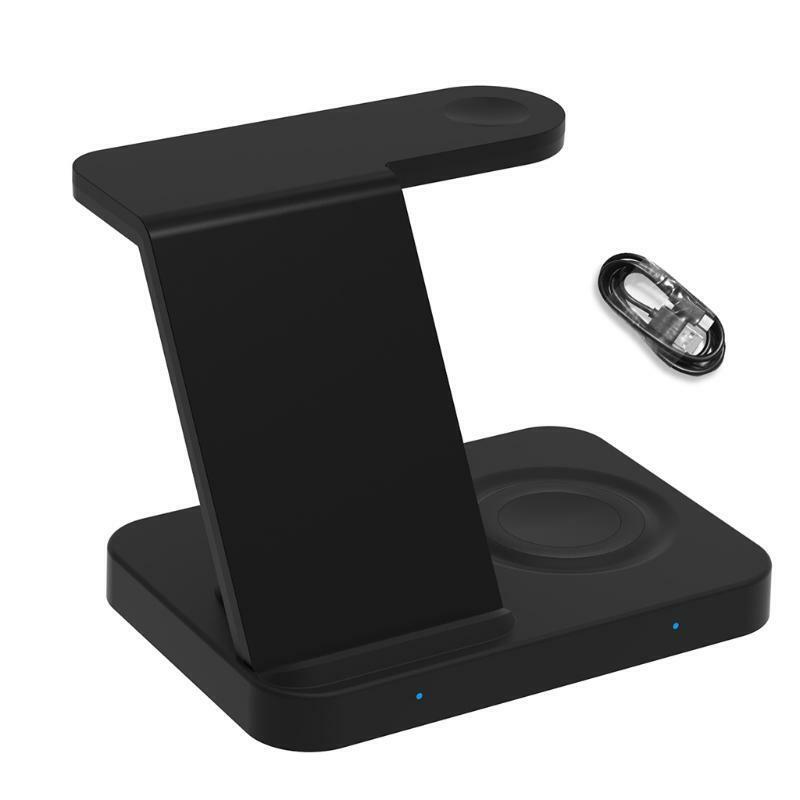 3 in 1 Phone Holder Charging Base Charger Stand Dock for Phones Watch Headphone