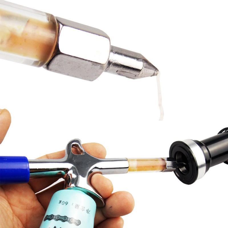 Bike Bearing Hub Axis Grease Lubricating Gun Bicycle Grease Injector Tool Gun