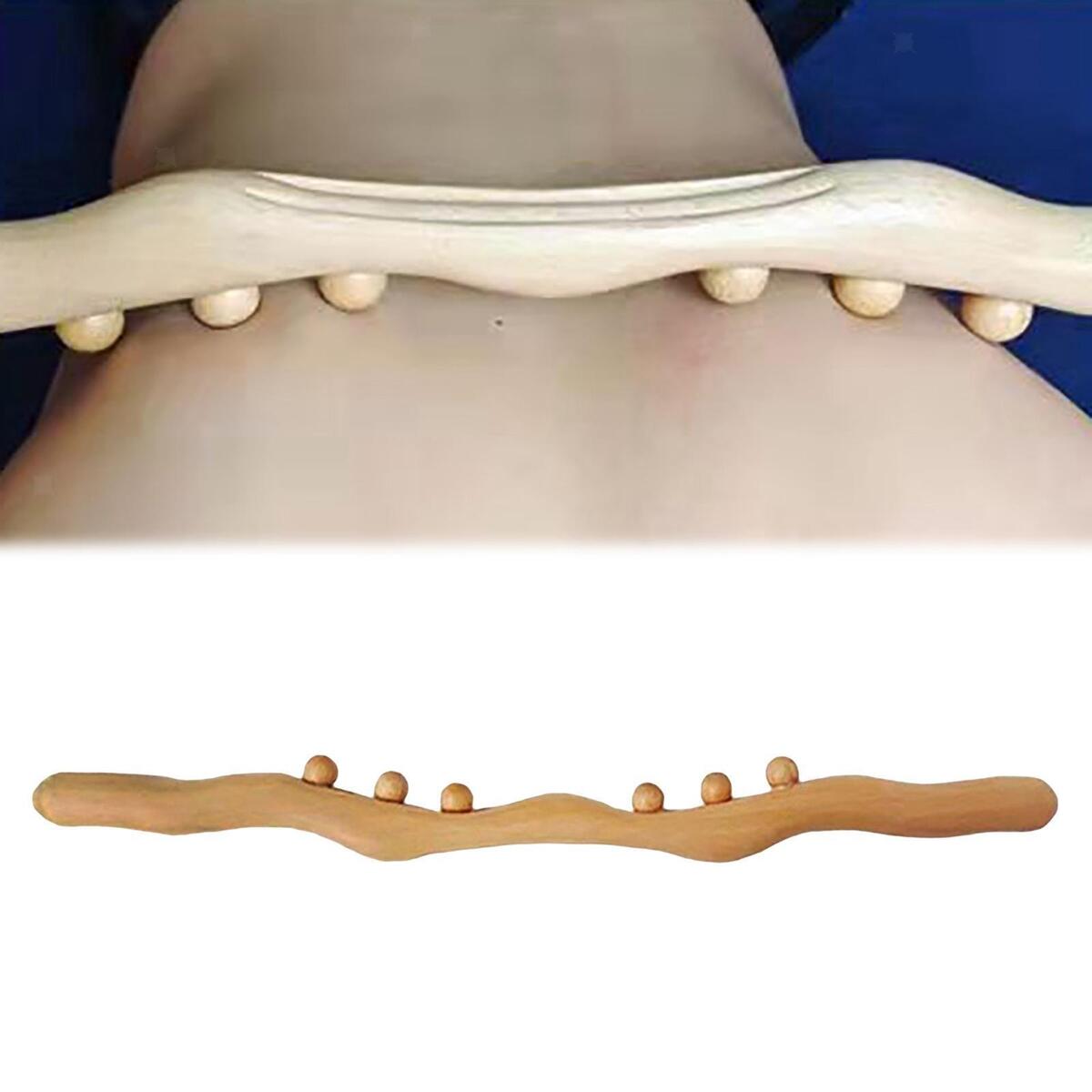 Wooden Guasha Scraping Stick Massage Tools, Manual Body Shaping Wood Guasha Tool