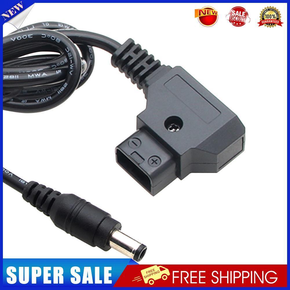 D-Tap Male Connector to DC 2.1/2.5mm Plug 1m Power Cable for LED light/HDV