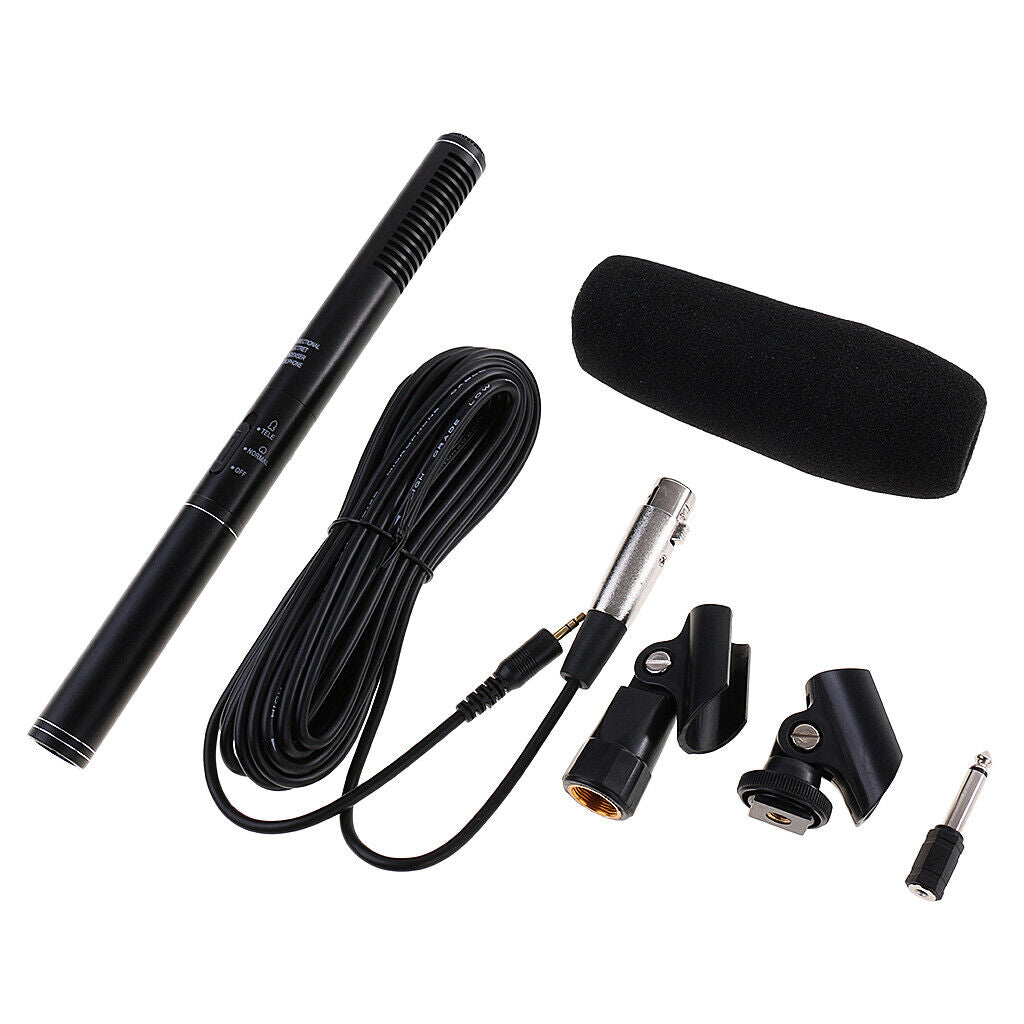 Professional Interview Uni-Directional Microphone Handheld Microphone Set B