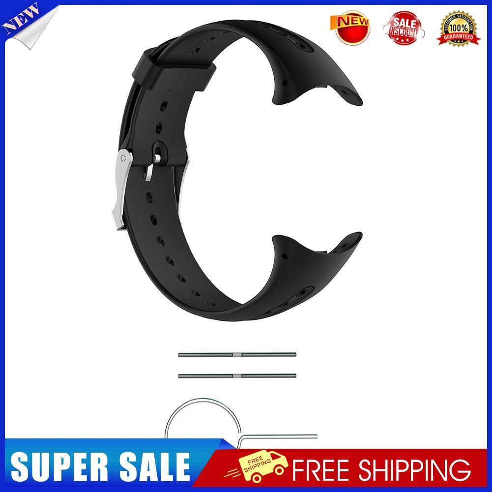 Silicone Watch Band Wrist Strap with Tools for Garmin Swim Watch Smartwatch
