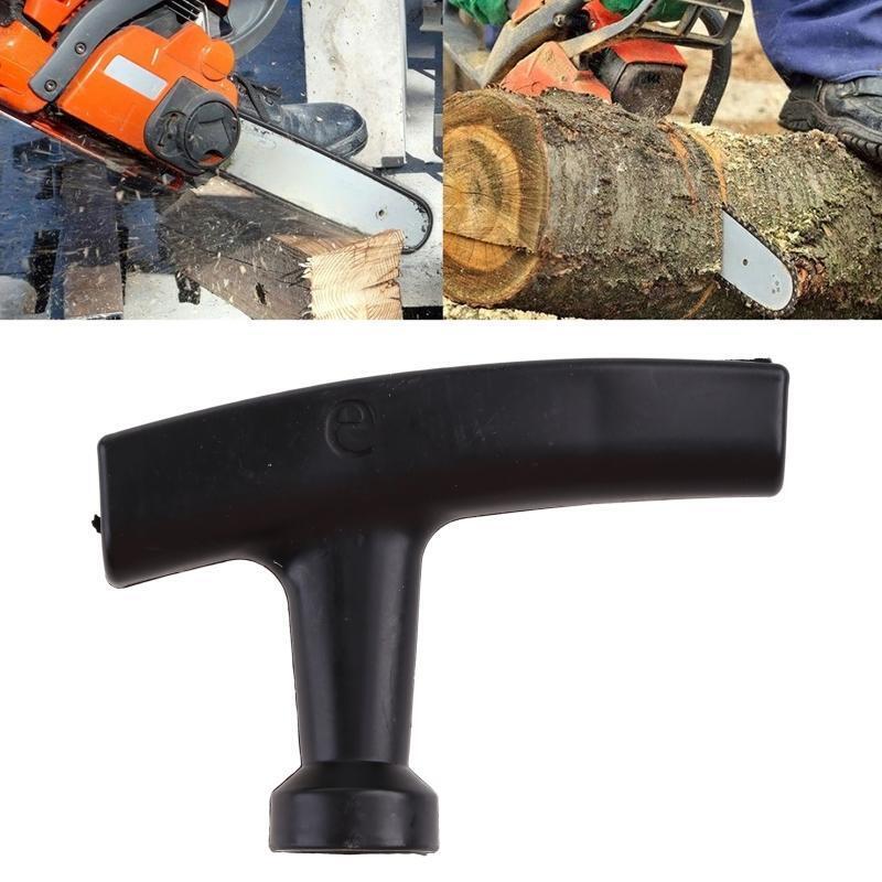 Chainsaw Starter Handle Grip Garden Tool Handlebar Lawnmower Part Replacement