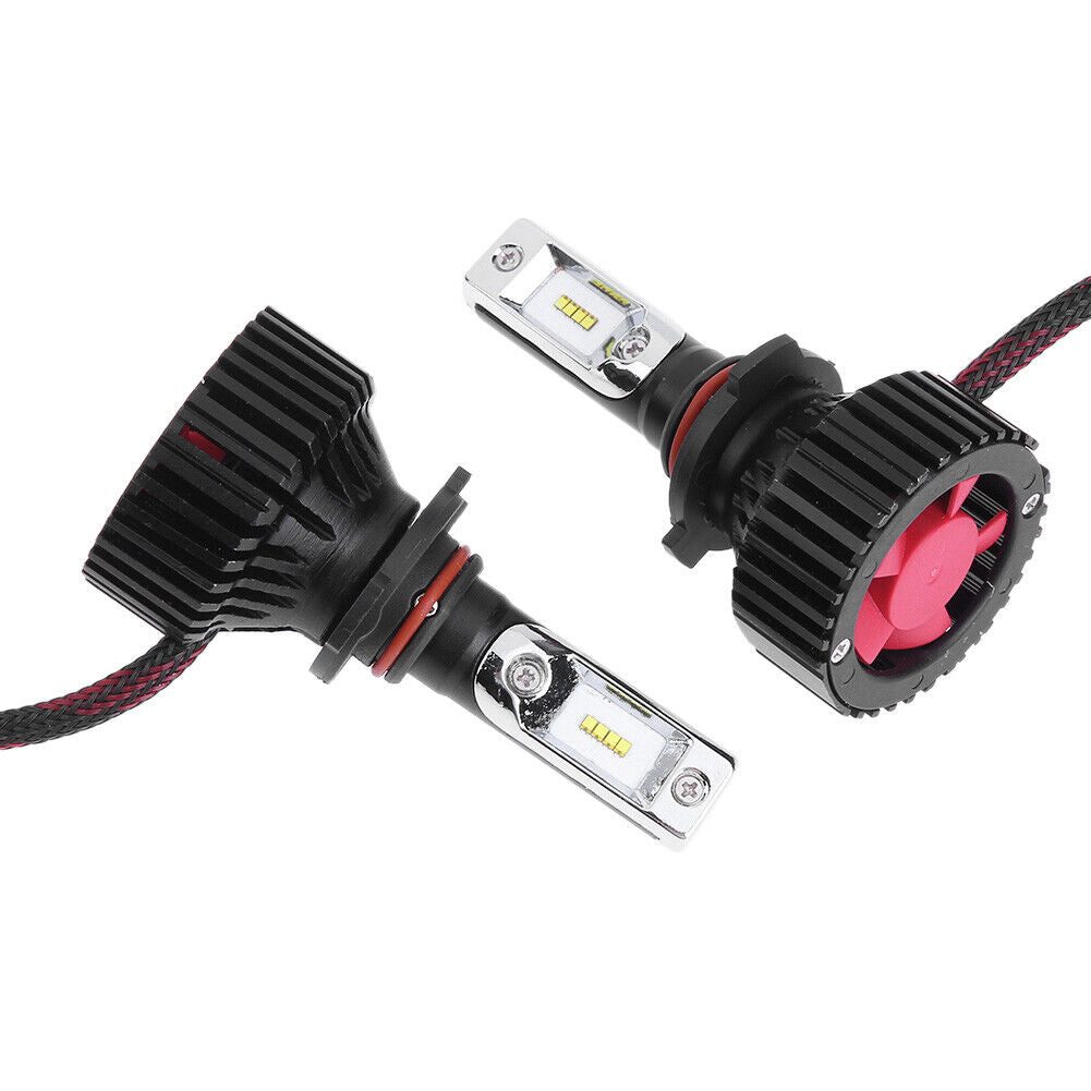DICN 1 Pair 9-32V 6500K T8 ZES 9005 LED Car Auto Headlight Head Lamp Bulbs-