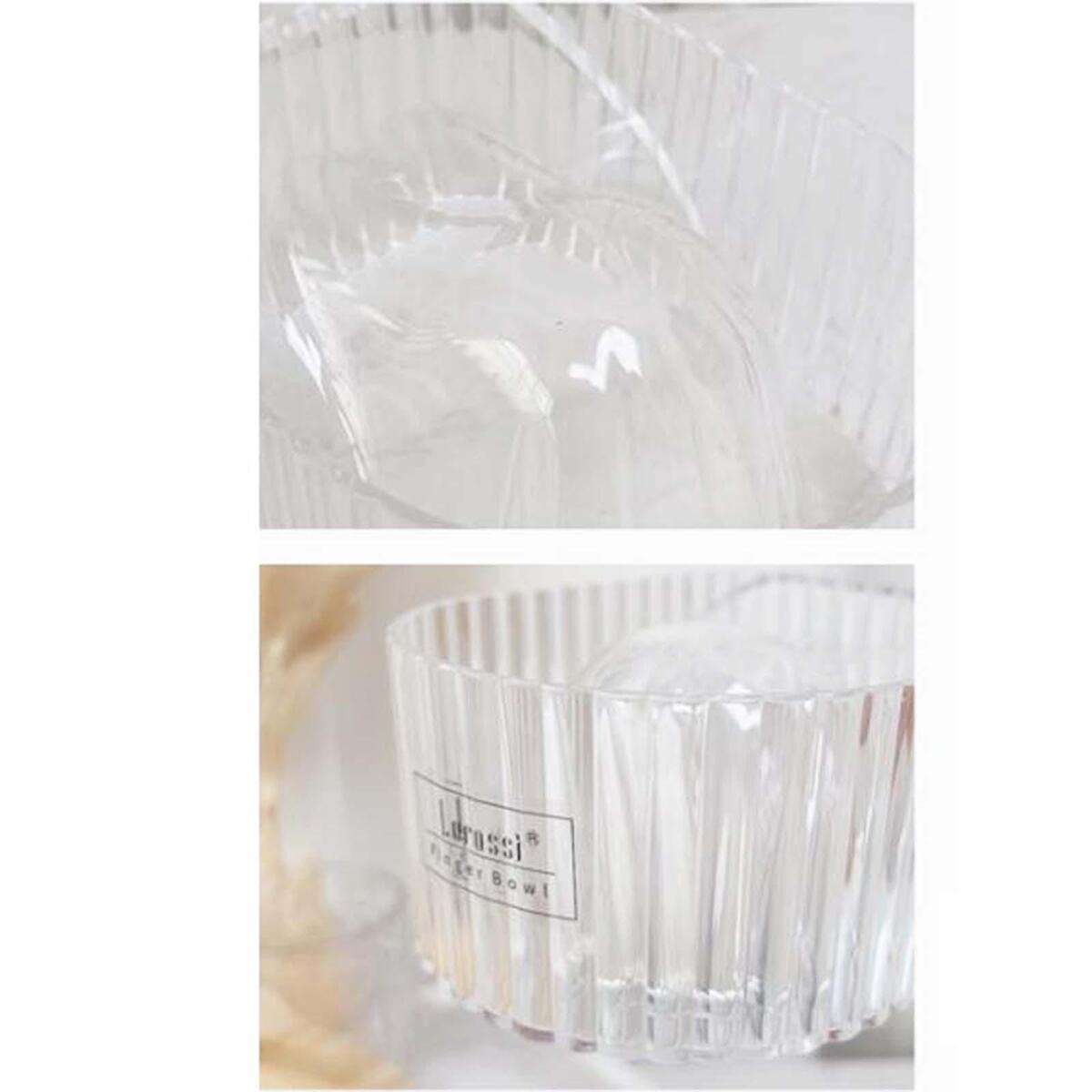 2pcs Nail Soaking Bowl Soak Off Polish Remover for Manicure Nail SPA Home Salon