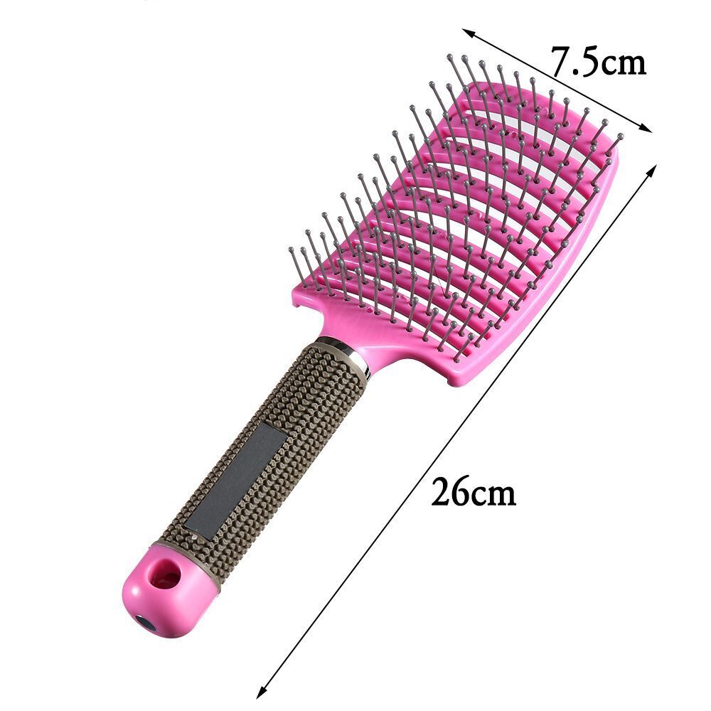 Wide tooth Anti-static Massager Brush Hair Comb Hairdressing Styling Tools
