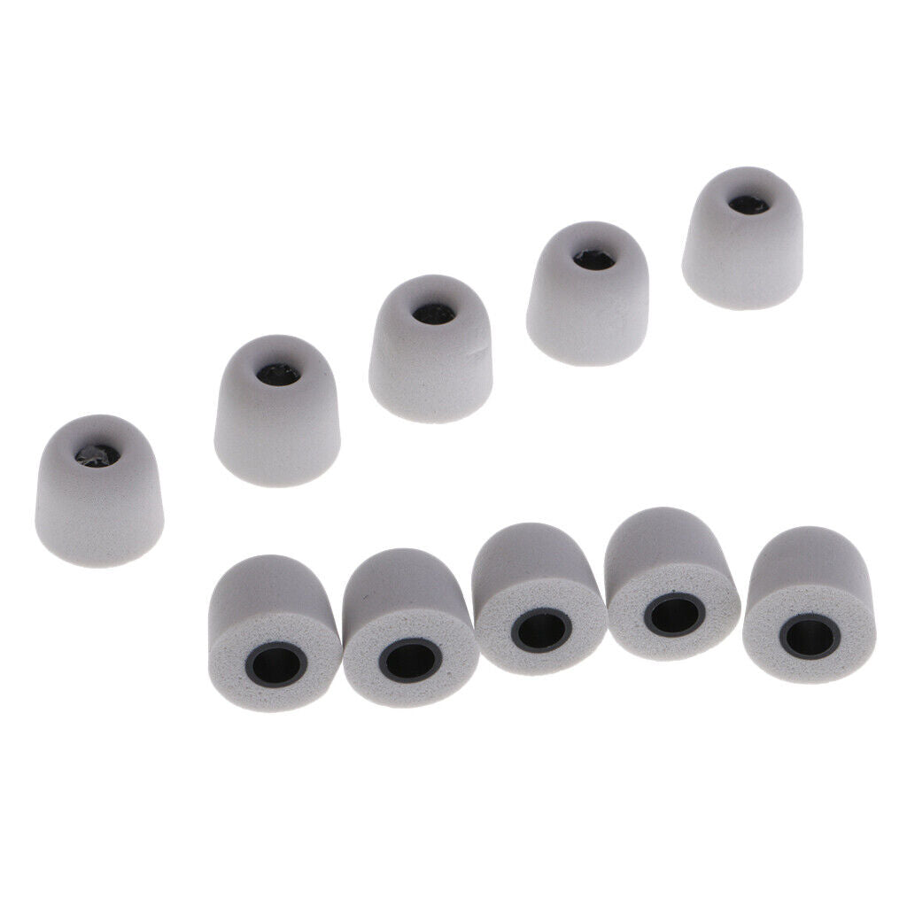 20 Pieces Earbud Memory Foam Ear Earplug  For  Headphone 4.5 mm