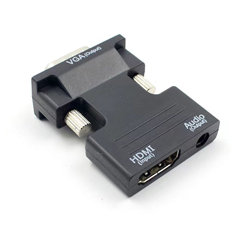 Projector Audio Adapter HDMI-compatible Converter HDMI to VGA Cable HDMI Female