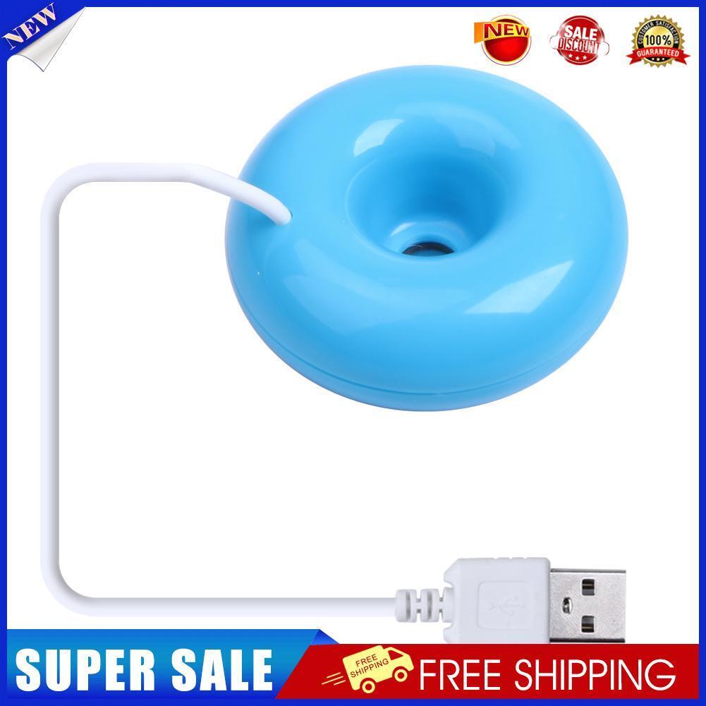 10pcs ABS Water Portable Mini Air Ultrasonic Home Humidifier DC Blue
