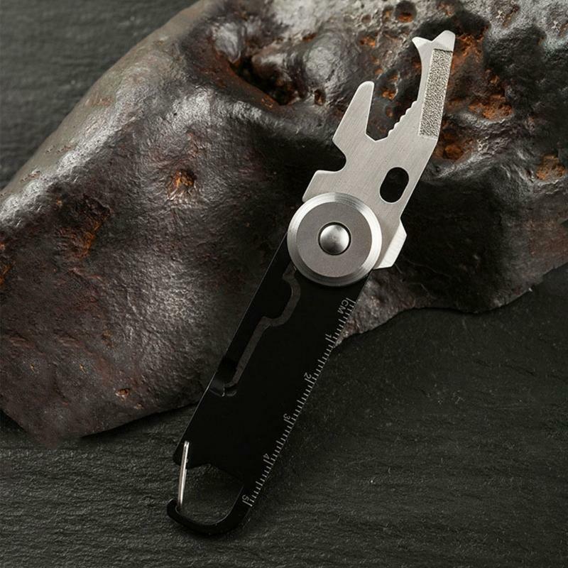 EDC Tool Pocket Keychain Hook Bottle Opener 5/6/7/8/9/10 mm Wrench Multi-Tool