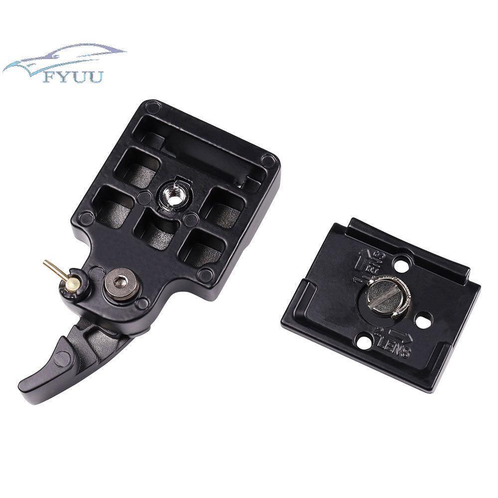 Quick Change Rectangular Plate Adapter Release Clip For Manfrotto 323 RC2 Tripod