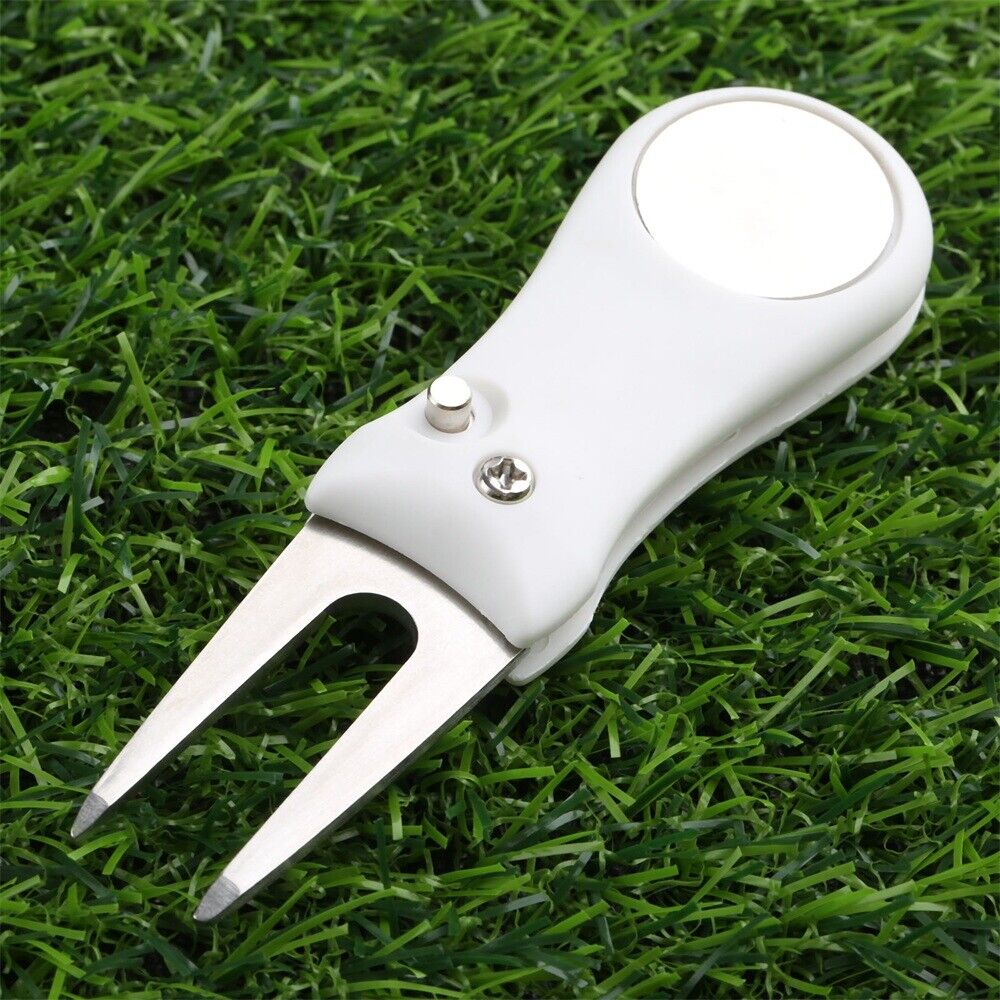 PP+Steel Golf Divot Repair Switchblade Tool Golf Maraker Golf Club Clean Equip