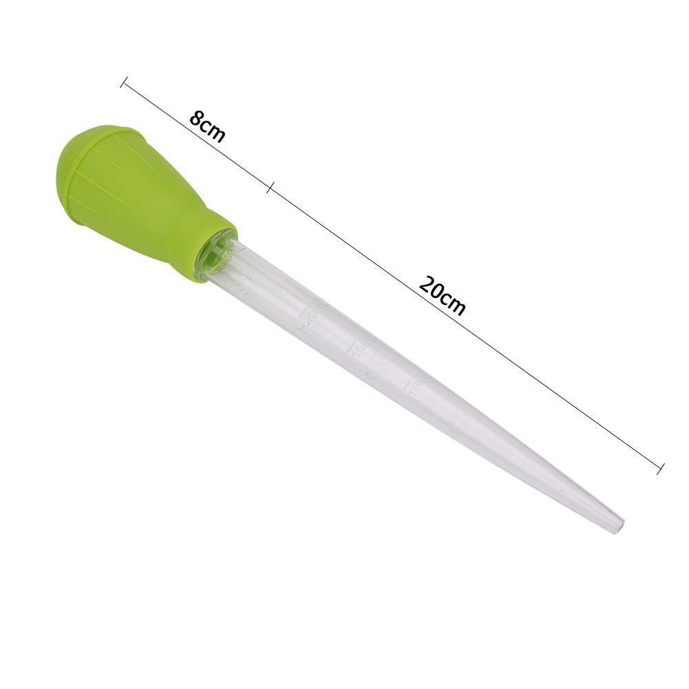 Manual Suction Pipe Pump Aquarium Fish Tank Siphon Cleaning Tools (Green)
