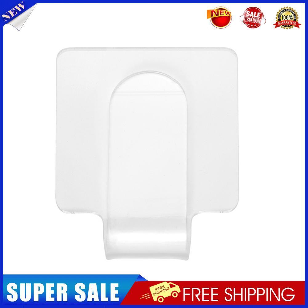 Acrylic Handheld Nail Art Palette Clear Makeup Color Mixing Holder Tray