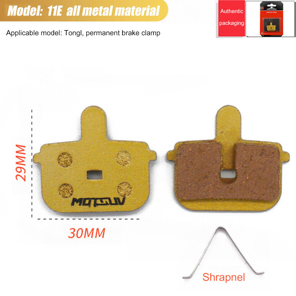 MOTSUV 1 Pair MTB Bike Disc Brake Pad Cycling Hydraulic Disc Pads (11E)
