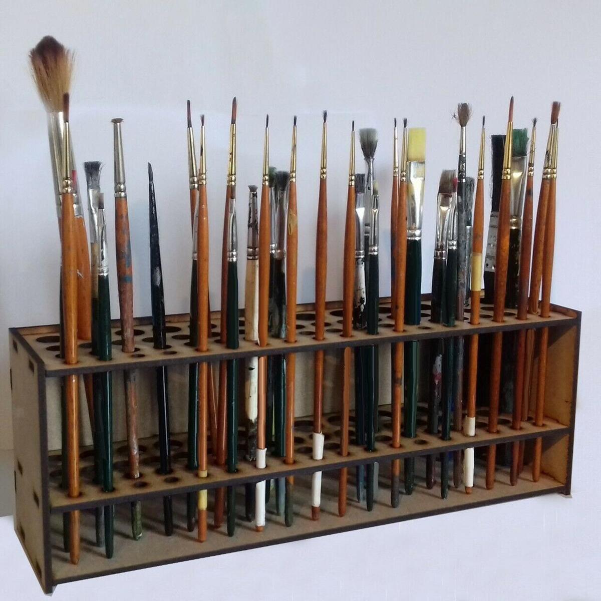 Paint Brush Storage Rack Durable for Cabinet Organizer Holder