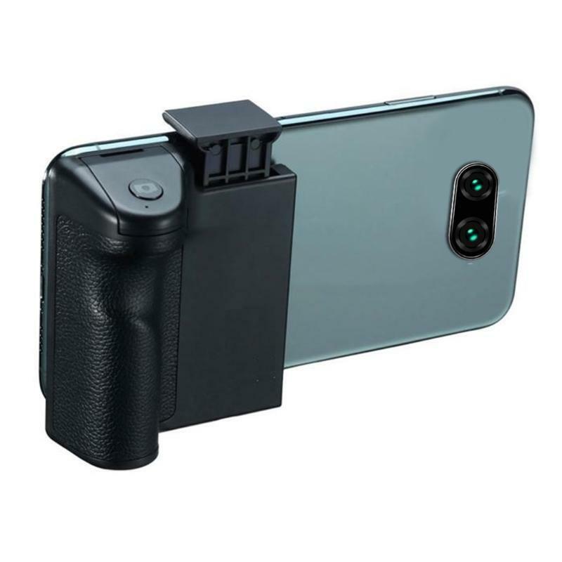 One-handed Shooting Aid Selfie Booster Handle Grip with Wireless Remote Shutter