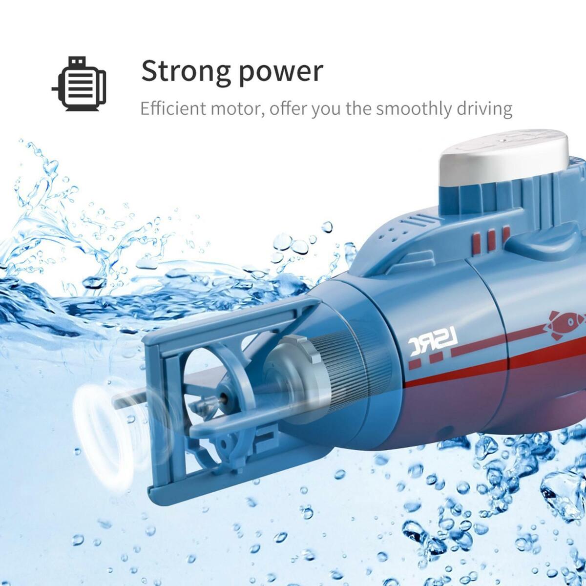 2  Mini RC Submarine 0.1m/s  USB Charging Watercraft  for
