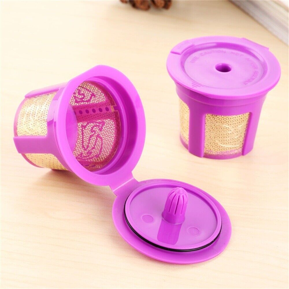 Purple K Carafe Coffee Filter Cup For Keurig 2.0 Brewers Refillable 1X i Cafilas