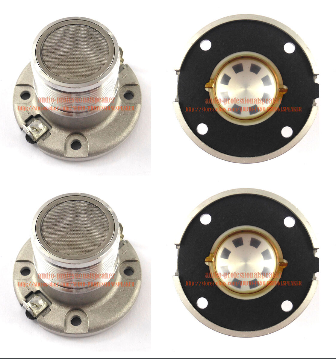 4PCS Replacement Diaphragm Fit For JBL 2414H,2414H-1, 2414H-C EON-515, PRX, AC26