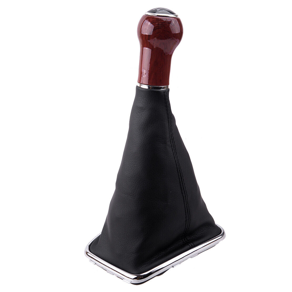 Mahogany 5 Speed Gear Shift Knob Gaitor Fit for VW Bora Golf GTI Jetta MK4