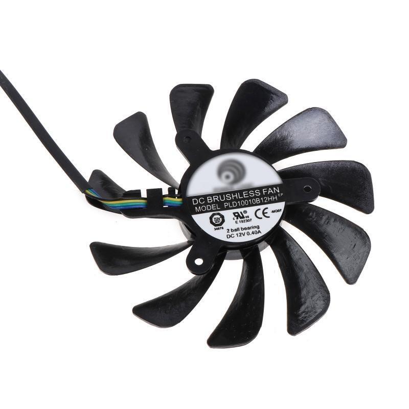 95mm XY-D10015SH 4Pin Graphics Card Fan For MSI GeForce RTX 2060 AERO ITX Cooler