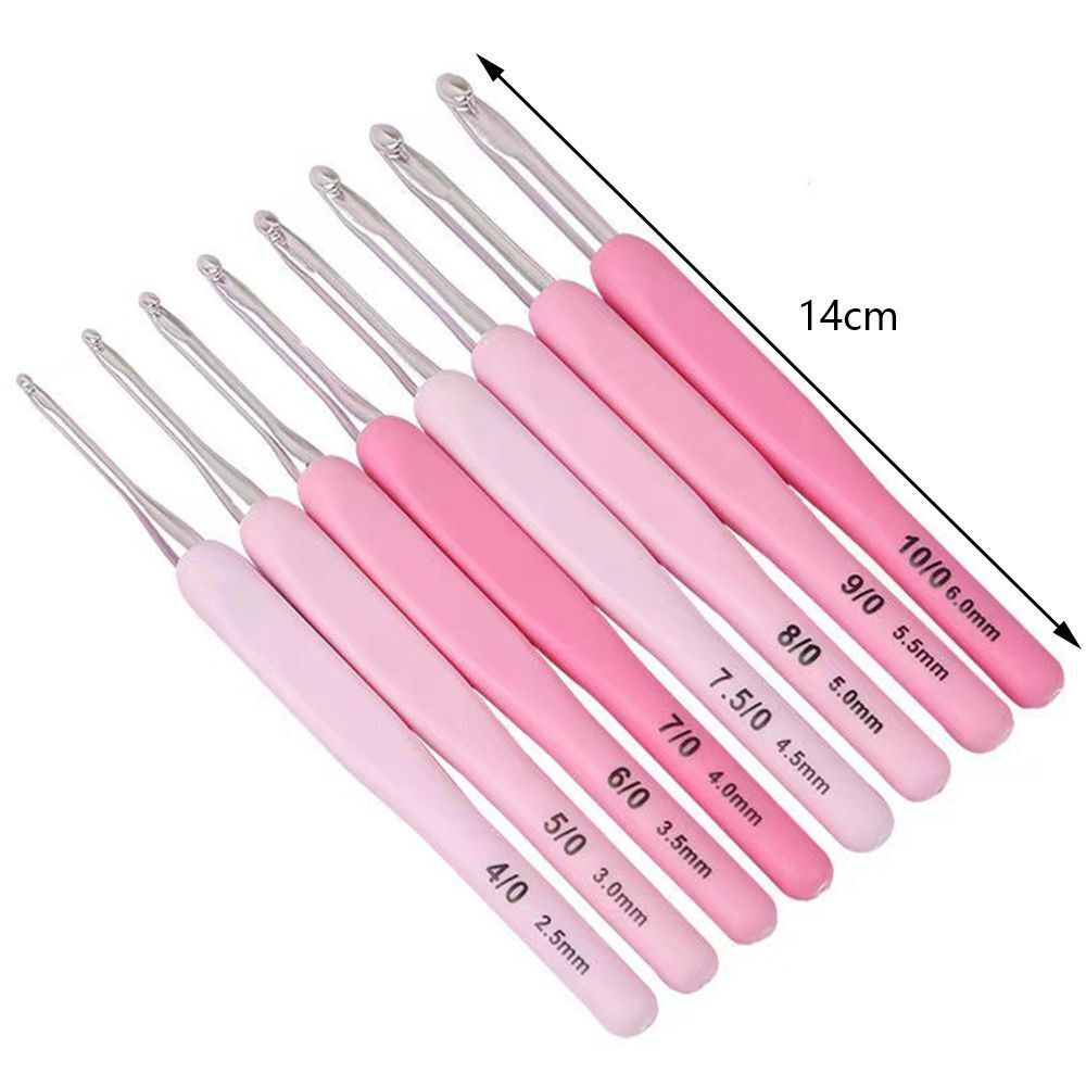 Set Scissor Yarn Needles Knitting Needles Knit Weave Assorted Crochet Hook